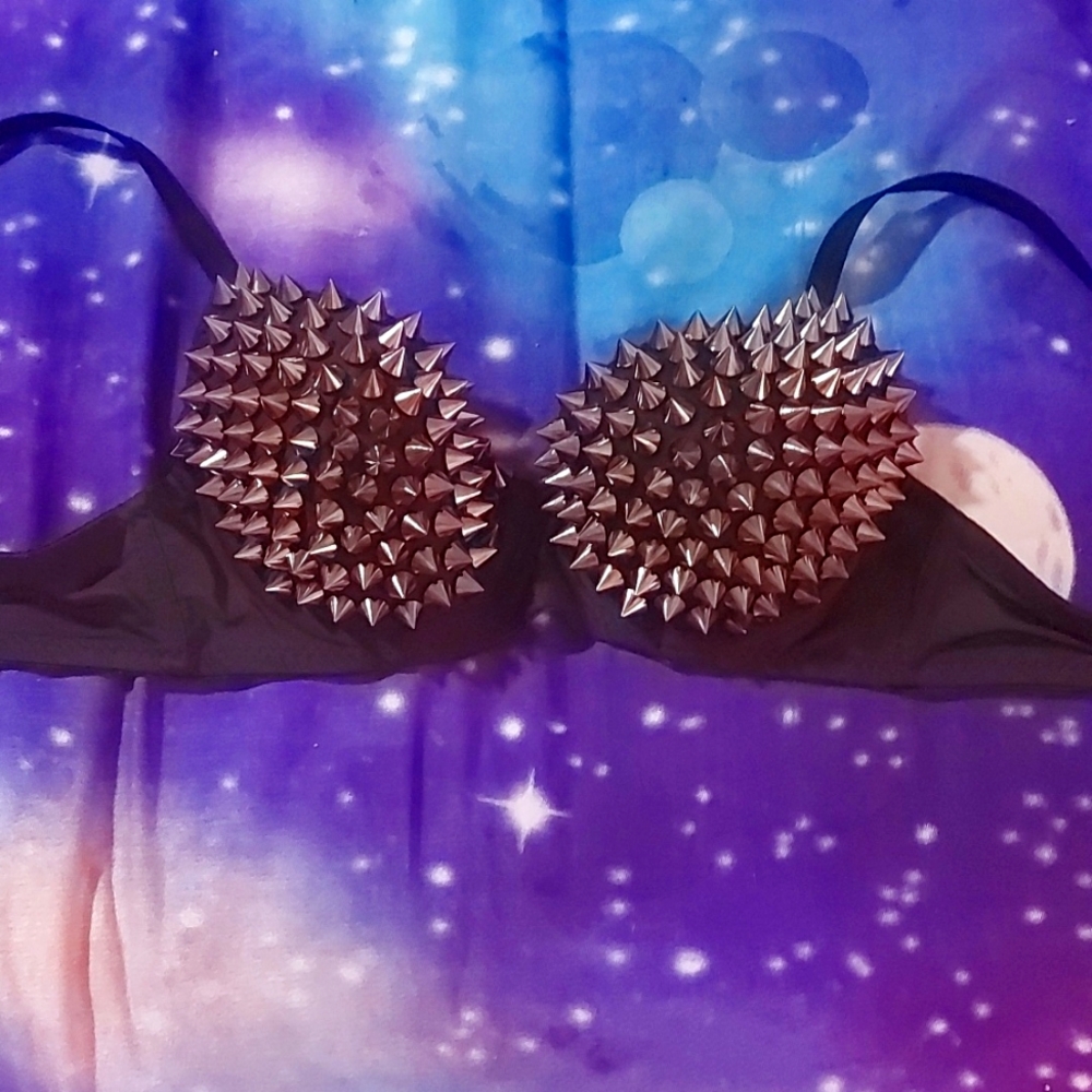 Spiked Club Bra